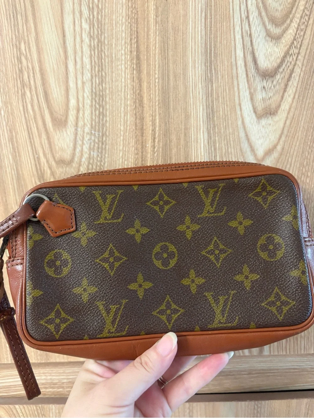 Authentic Louis Vuitton Monogram Pochette Marly Vintage